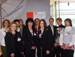 Mit dabei: Vera Paulick aus Hohen Neuendorf (3. v. l.)